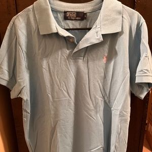 Men’s polo Ralph Lauren size large blue